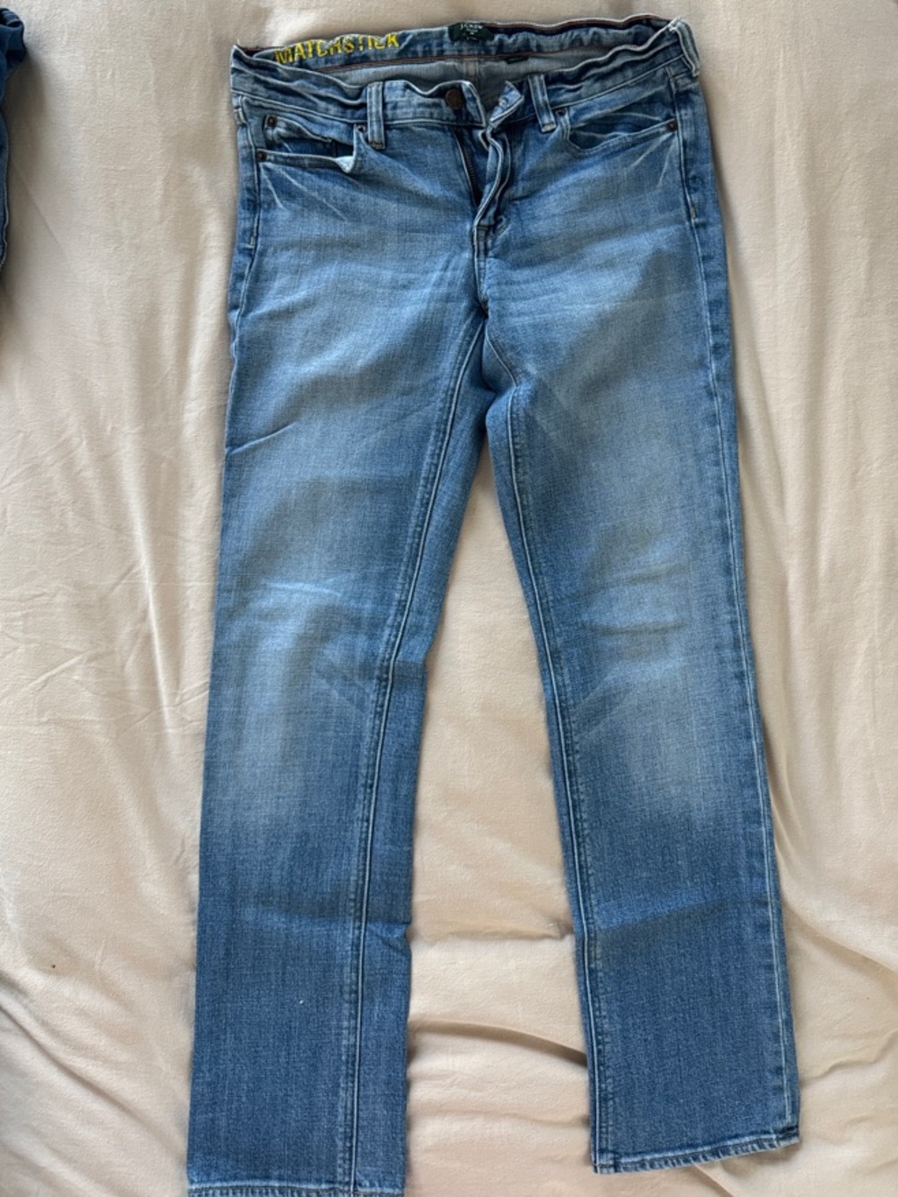 J. Crew Medium Wash Matchstick Straight Leg Jeans